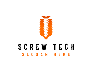 Bolt Screw Hardware logo design