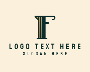 Partner - Legal Law Firm logo design