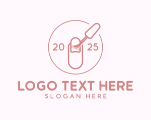Beautician - Beautician Nail Polish logo design
