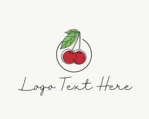 Cherry Fruit Farm Logo