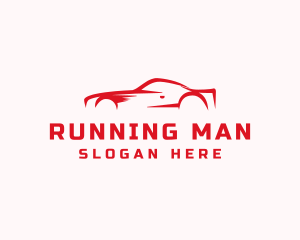 Sport Car Racing Logo