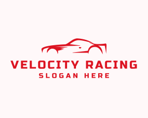 Sport Car Racing logo design