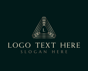 Luxury - Pyramid Triangle Agency logo design