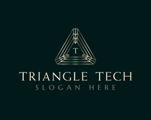 Triangle - Pyramid Triangle Agency logo design