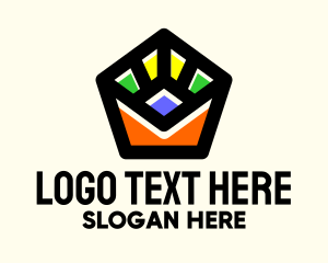 Message - Abstract Multimedia Cinema logo design