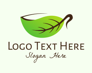 Herbal - Organic Herbal Cup logo design