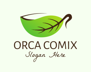 Tea Cup - Organic Herbal Cup logo design