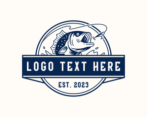 Fly Fishing Logo designs, themes, templates and downloadable