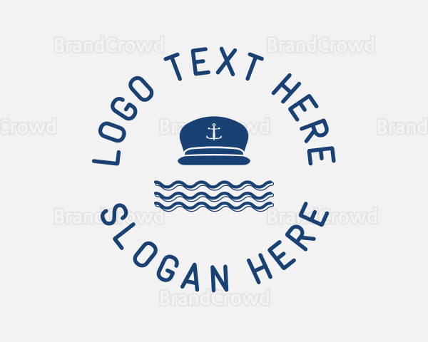 Nautical Ship Captain Logo