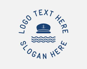 Waves - Nautical Ship Coast Captain logo design