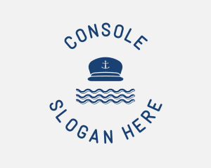 Nautical Ship Captain  Logo