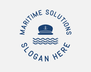 Naval - Nautical Ship Captain logo design