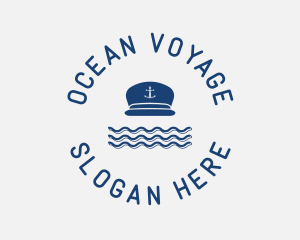 Nautical Ship Coast Captain  logo design