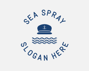 Nautical Ship Coast Captain  logo design