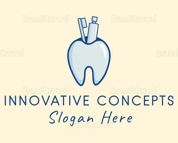 Dental Hygiene Tooth Logo