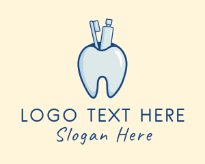 Pediatric Dentistry - Dental Hygiene Tooth logo design