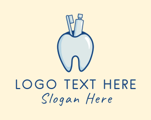 Dental Hygiene Tooth Logo