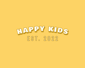 Happy Children Clothing logo design