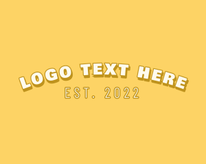 Yellow - Happy Children Clothing logo design