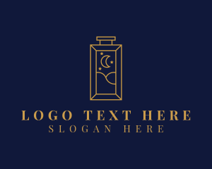 Luxury Brand - Starry Night Perfume logo design
