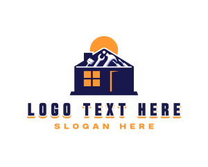 Paint - Construction Toolbox House logo design
