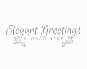 Invitation - Flower Engagement Event logo design