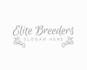 Flower Engagement Event logo design