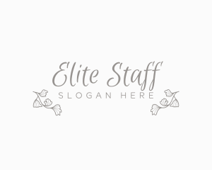 Flower Engagement Event logo design