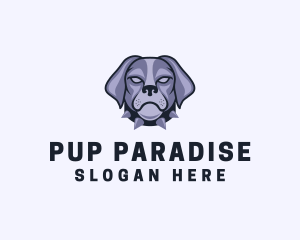 Pup - K9 Dog Kennel logo design