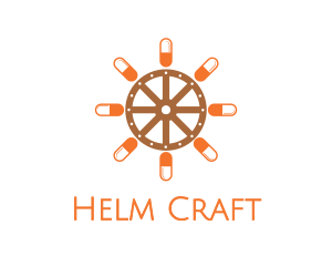 Helm - Capsule Ship Helm logo design