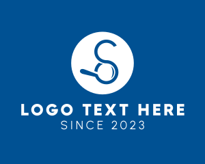 Search Engine - Search Letter S logo design