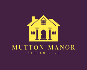 Villa Mansion Manor logo design