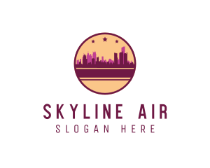 Urban City Skyline logo design
