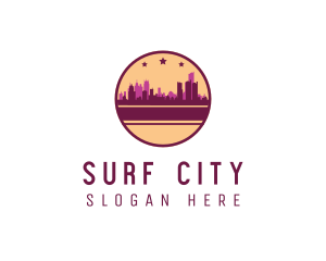 Urban City Skyline logo design