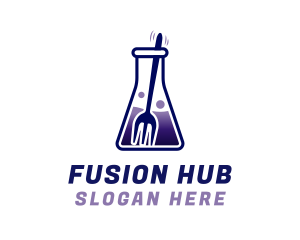 Fusion Kitchen Lab logo design