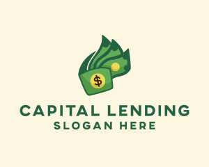 Lending - Money Cash Wallet logo design