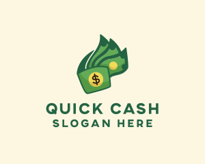 Money Cash Wallet logo design