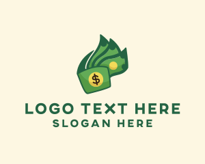 Sending - Money Cash Wallet logo design