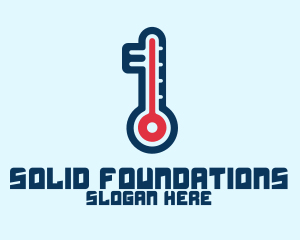 Modern - Modern Digital Thermometer logo design
