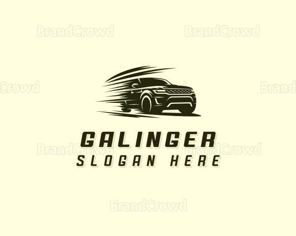 Fast Car Vehicle Logo