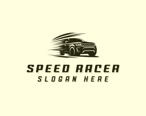 Racecar - Fast Car Vehicle logo design
