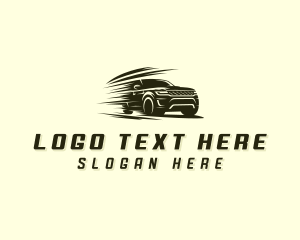 Car - Fast Car Vehicle logo design