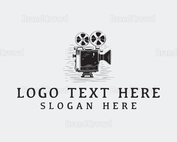 Video Film Camera Logo