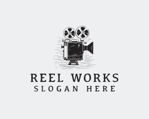 Video Film Camera logo design