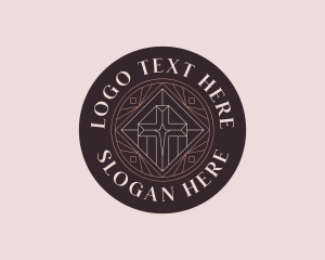 Retreat - Religious Church Parish logo design