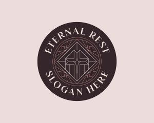 Funeral Home - Religious Church Parish logo design