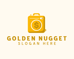 Golden Camera Money logo design