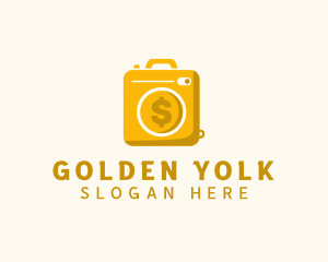 Golden Camera Money logo design