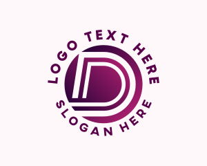 Generic Business Letter D logo design
