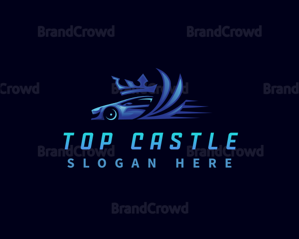 Automotive Crown Wings Logo